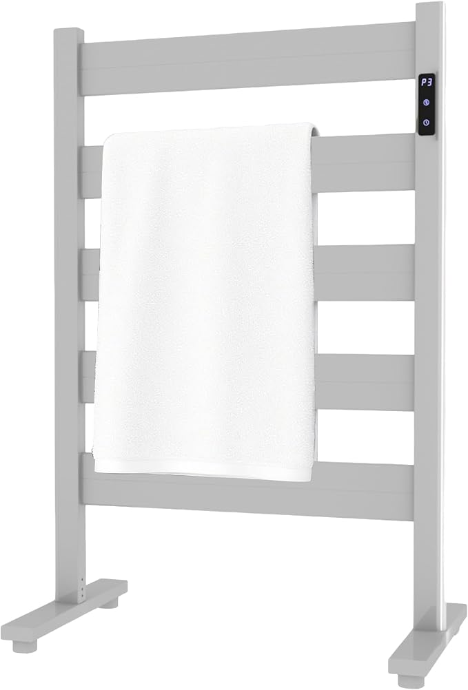 Towel Warmers for Bathroom, Space Aluminum Heated Towel Racks for Bathroom by Sawlece