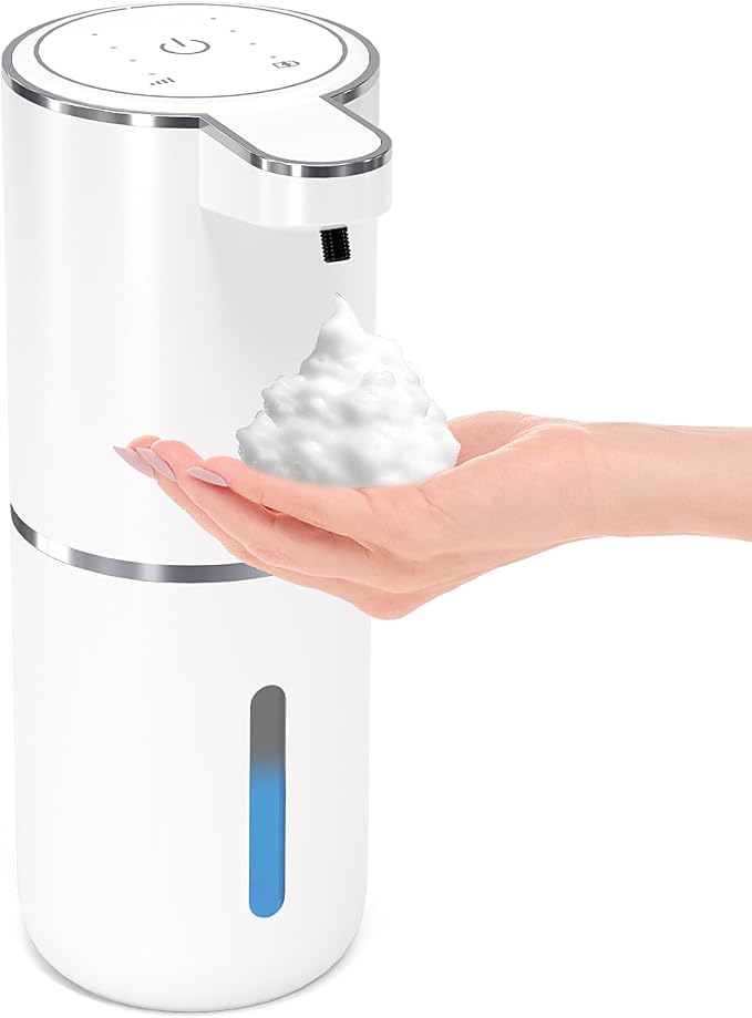 Automatic Foaming Soap Dispenser, Touchless Foam Soap Dispenser, 12.8oz by MTYGK