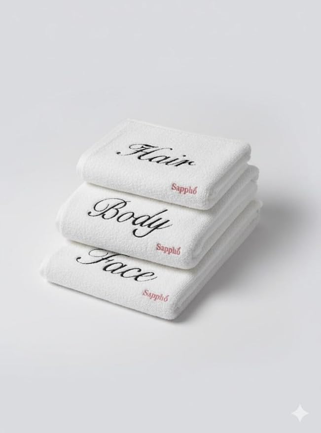 White Beautiful Comfortable Cotton Bath Towels, 137.16 cm x 68.58 cm, Face. - Image 2