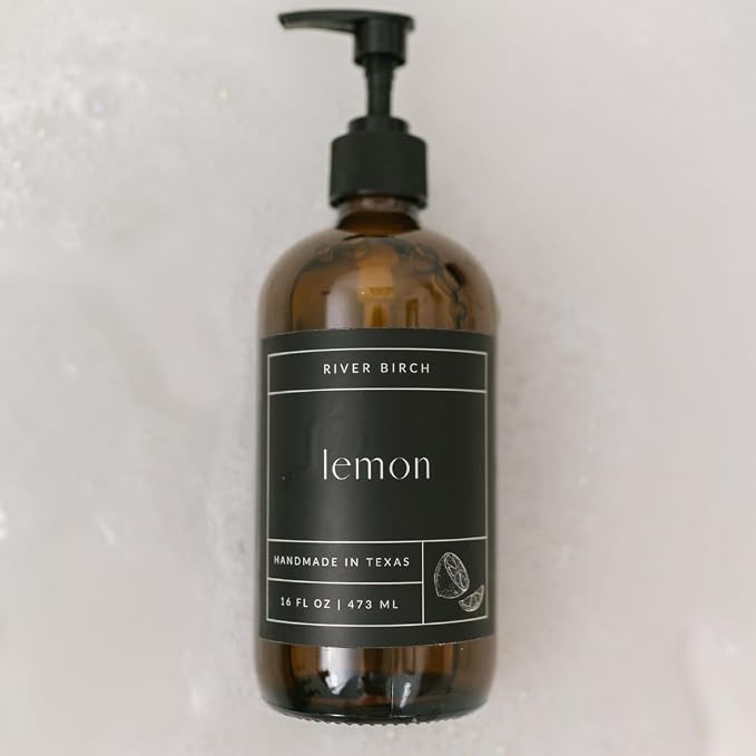 River Birch Lemon Scented Natural Hand Soap - Image 6