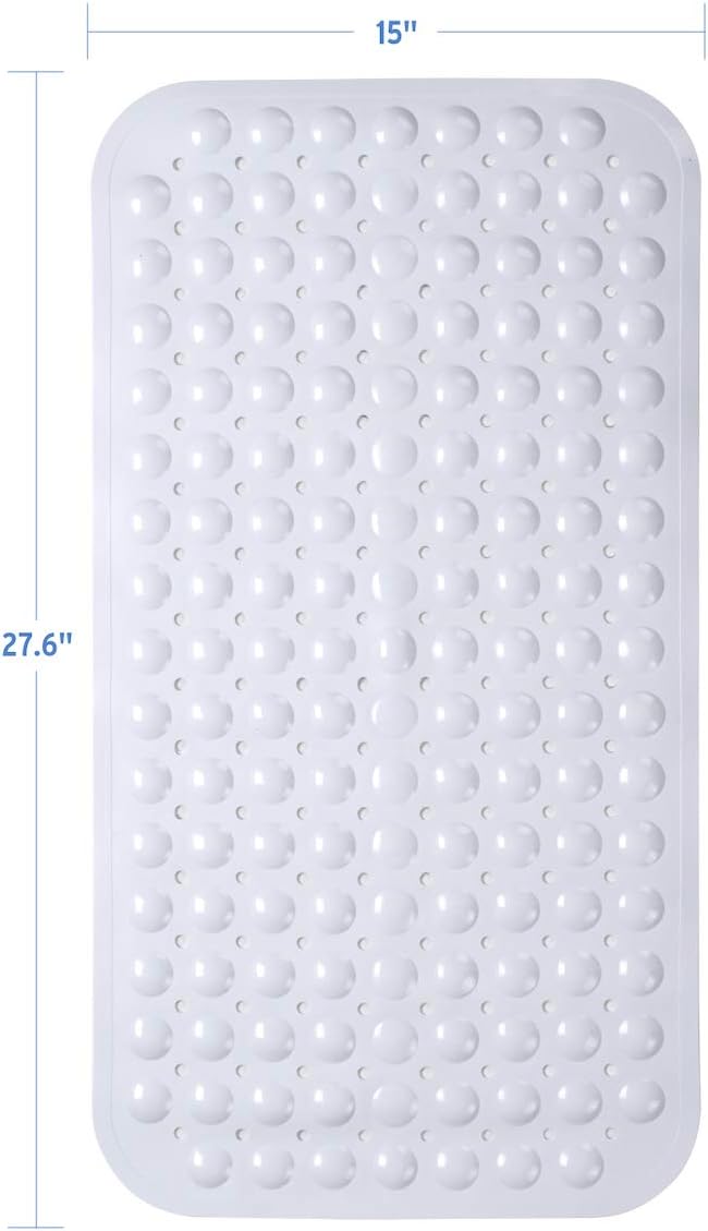 AmazerBath Bath Tub Mat, Medium Size 27.6 x 15 Inches Non-Slip Shower Mats - Image 5