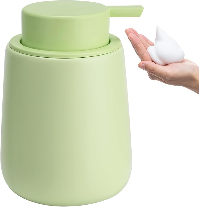 Soap Foaming Dispenser Ceramic by TOOZFO