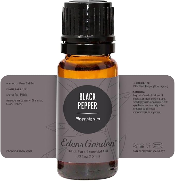 Edens Garden Black Pepper Essential Oil- 100% Pure Premium Grade, Therapeutic - Image 9