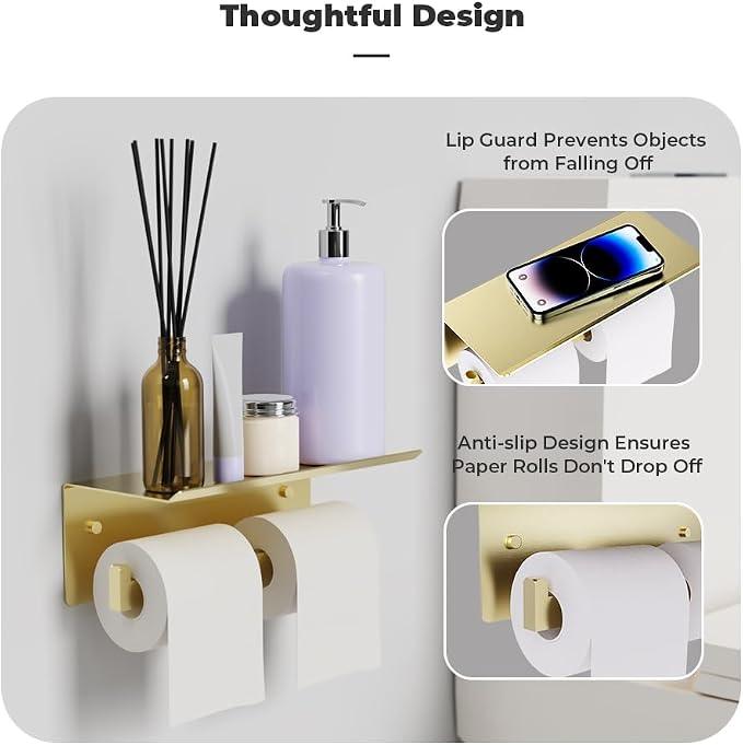 Double Toilet Paper Holder - Image 2