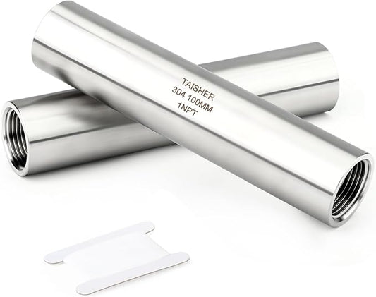 TAISHER 2PCS Stainless Steel Pipe Fittings by TAISHER