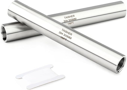 TAISHER 2PCS Stainless Steel Pipe Fittings by TAISHER