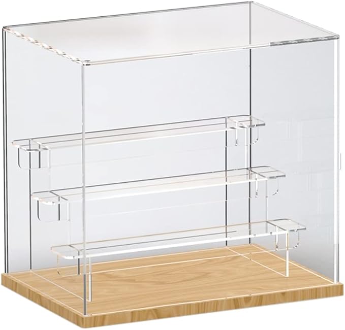 Choowin 4 Tier Clear Acrylic Display Case by Choowin