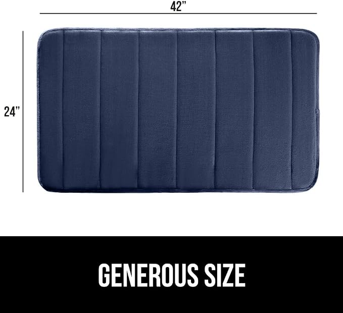 GORILLA GRIP Memory Foam Bath Mat, Soft Absorbent US Designed Bathroom Rug - Image 2