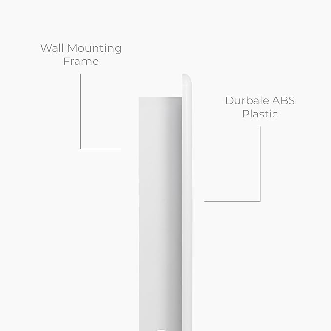 4 x 6 Inch White Square ABS Plastic Plumbing Access Panel - Image 5