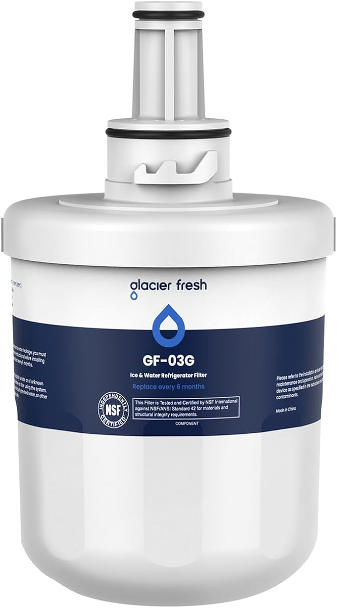 GLACIER FRESH Replacement for DA29-00003G Water Filter, Compatible by GLACIERFRESH