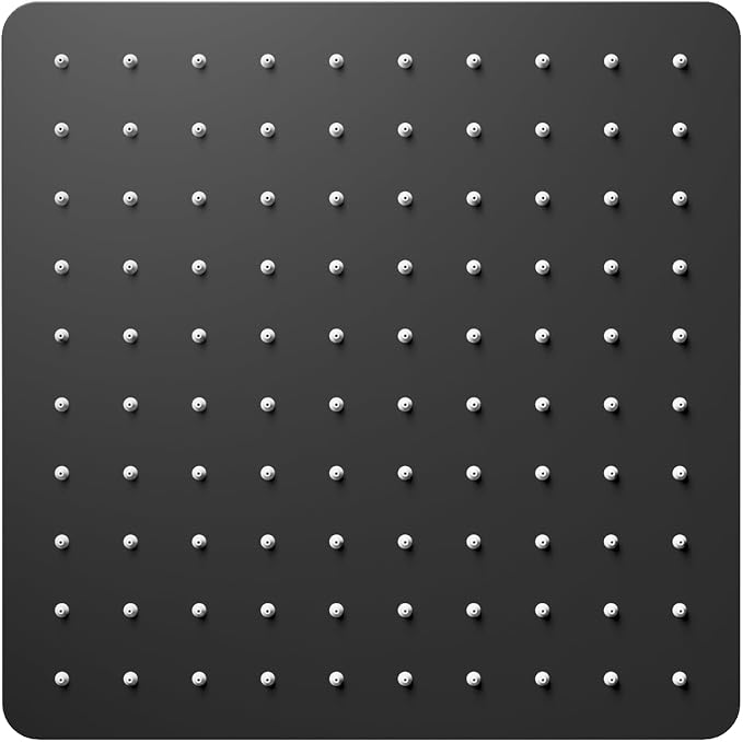 VBFF-Shower Head, rain shower head, 8 inch- Square Shower Head, 1.8 GPM Flow - Image 5