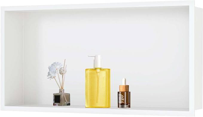 12" X 24" Stainless Steel Shower Niche Insert Tile Ready, Niche - Image 8