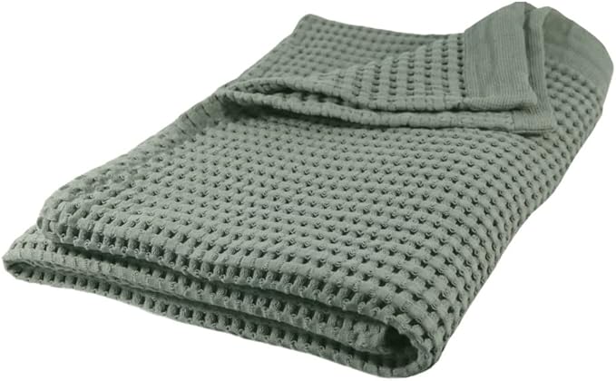 GILDEN TREE Waffle Bath Sheet Quick Dry Towel, Thin Luxury Bath Towels by GildenTree
