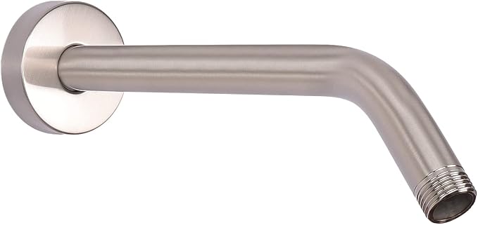 HarJue Shower Arm with Flange and Teflon Tape, Wall Mounted Shower Pipe 304 by HOME