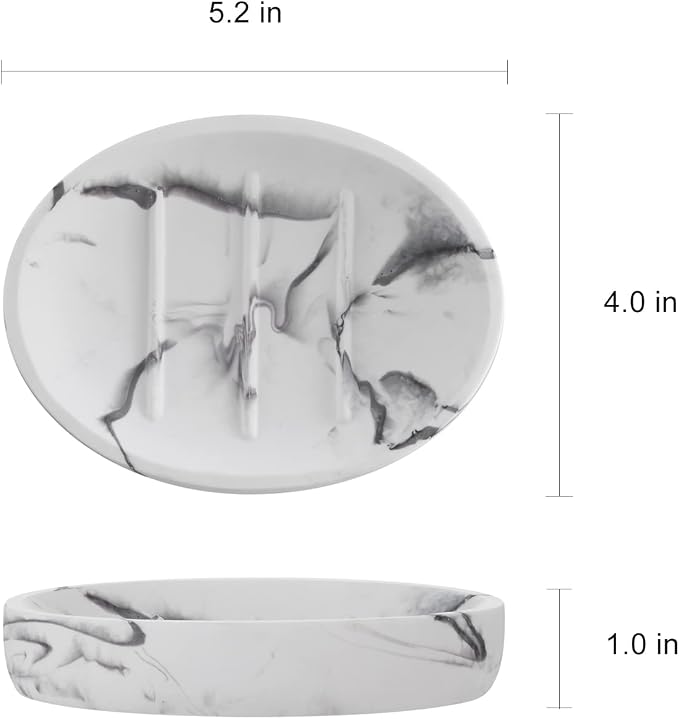 Marble Look Soap Dish - Image 5