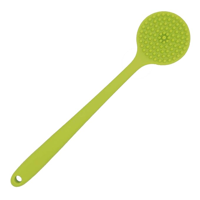 DNC Silicone Back Scrubber for Shower Soft Bath Body Brush - Image 2