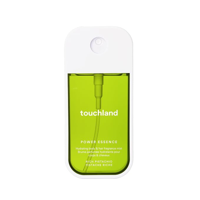 Touchland Hydrating Body & Hair Fragrance Mist, Rich Pistachio, 2 FL. OZ. by Touchland