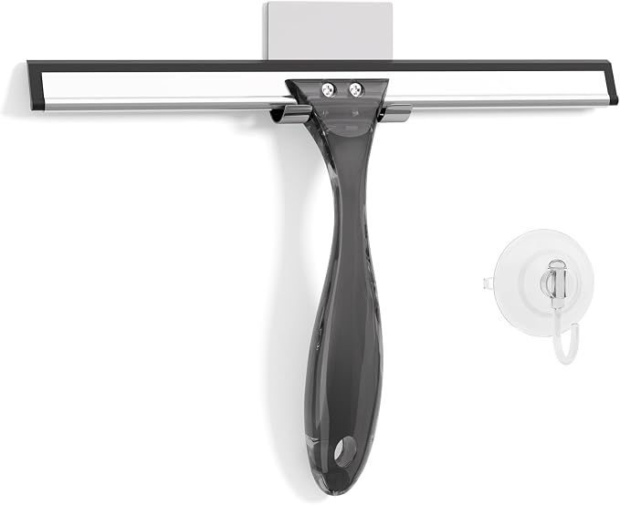 AmazerBath Shower Squeegee for Glass Doors, All-Purpose Squeegee by AmazerBath