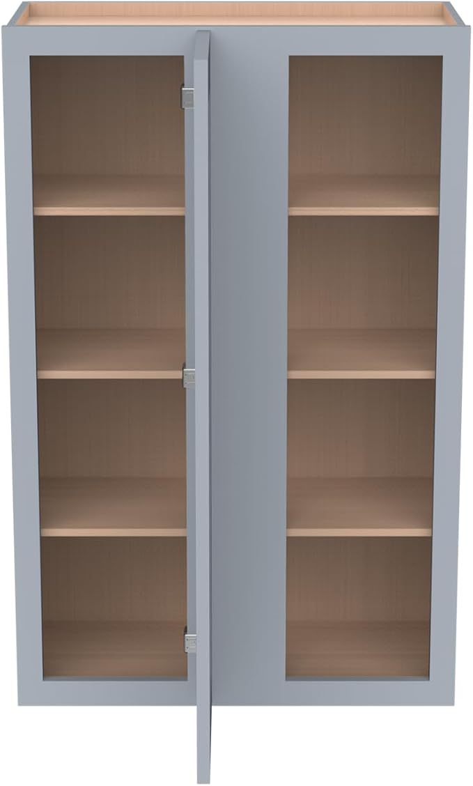 Solid Hardwood Wall Blind Corner Cabinets, Adjustable Shelves, Soft-Close Doors - Image 6