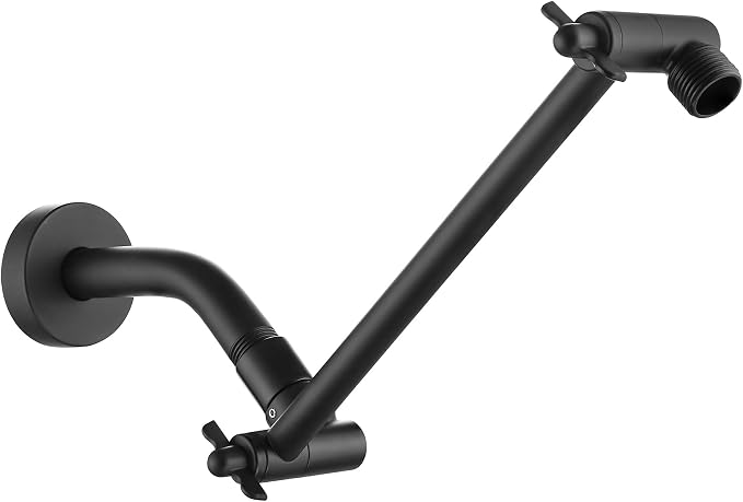 Shower Extension Arm for Rain Showerheads, Angle & Height Adjustable, Universal by Pichrain