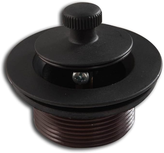 Lift and Turn Bathtub Drain Stopper by CalcMetal