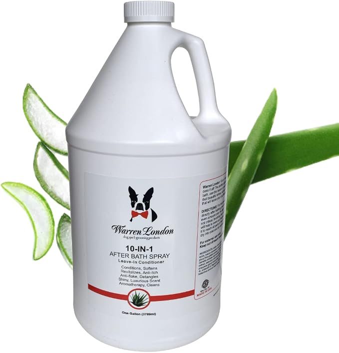 Warren London 10-in-1 After Bath Dog Spray | Dog Leave in Conditioner and by WarrenLondon