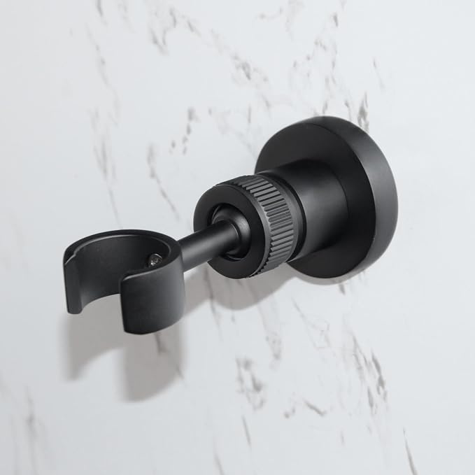 PHASAT Handheld Shower Head Holder Adjustable Solid Brass Handheld Shower Head - Image 7
