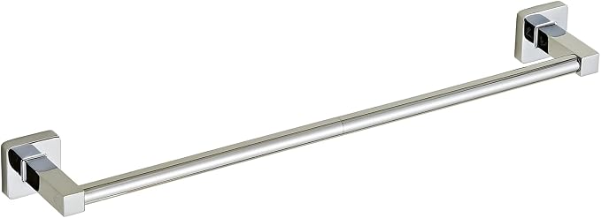 18 Inch Towel Racks for Bathroom Wall Mounted, Chrome Finish Stainless Rack by KUUBTH