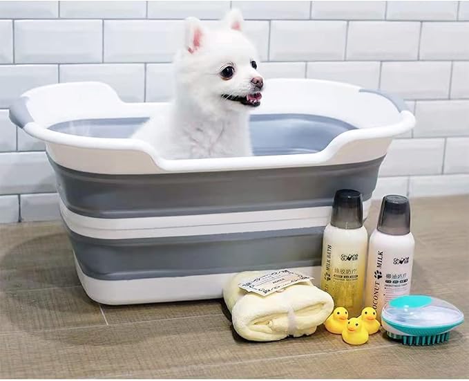 Collapsible Pet Bathtub, 7.1 Gal - Image 4