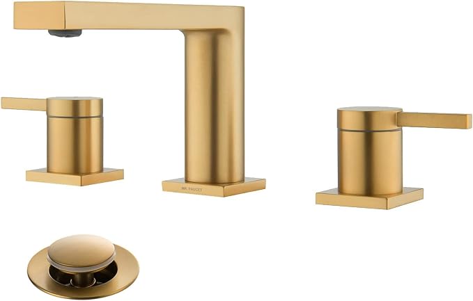 Luxury Brass Widespread Bathroom Sink Faucets by MRFAUCET
