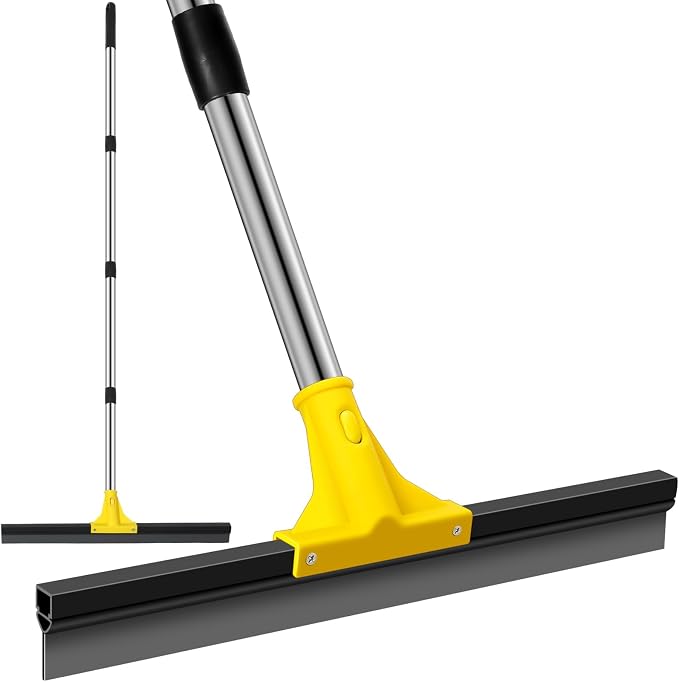 Floor Squeegee for Concrete and Tile Cleaning by Leriton