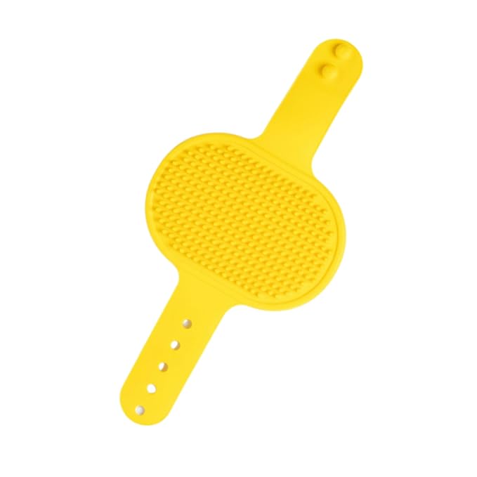 Silicone Dog Bath Brush – Soft Pet Scrubber by Unknown