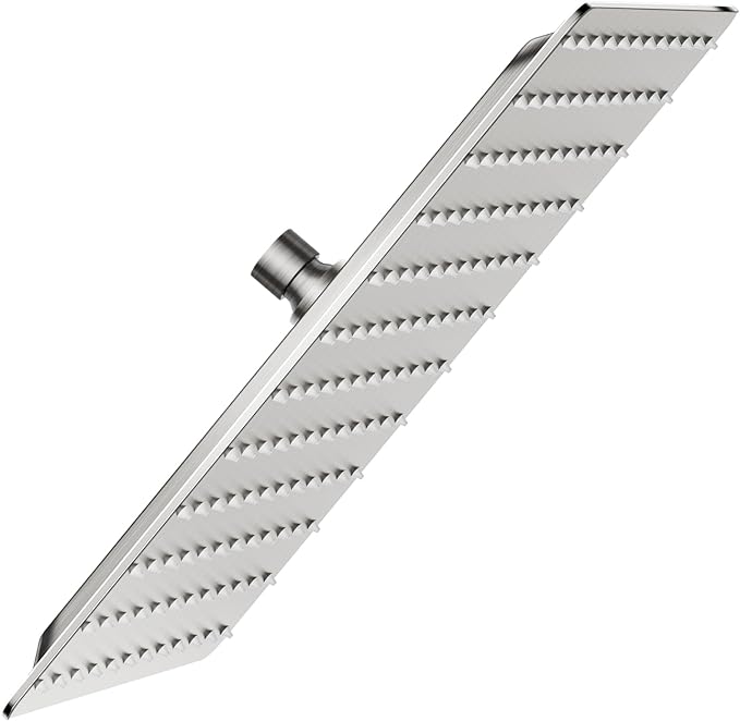 VBFF-Shower Head, rain shower head, 12 inch- Square Shower Head, 1.8 GPM Flow by VBFF