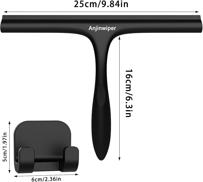 Shower Squeegee for Glass Doors - Image 2