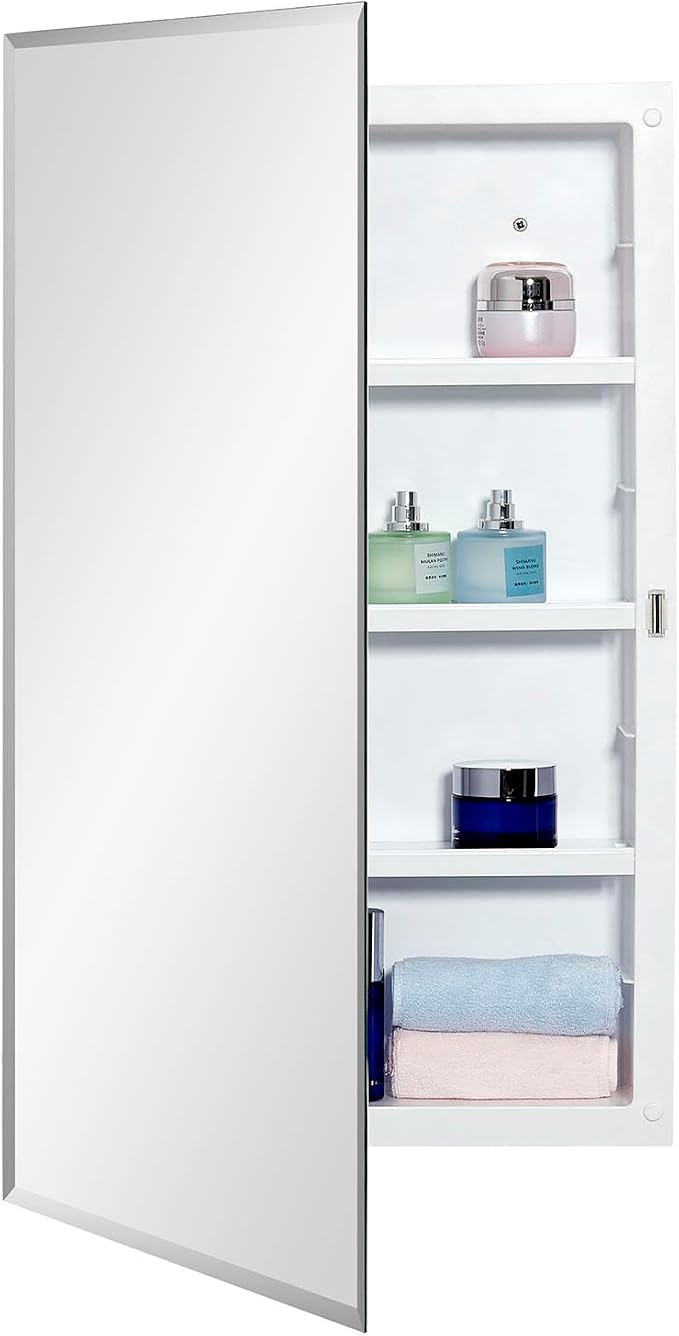 Plastic Medicine Mirror Cabinet by MedicineCabinetsMirrors