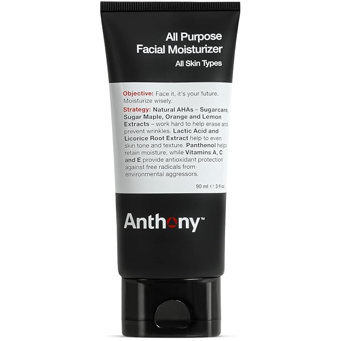 Anthony All-Purpose Facial Moisturizer – Men’s Hydrating Lotion by ANTHONY