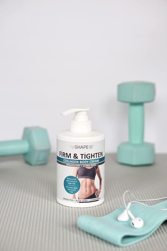 Reshape+ Collagen Cream Moisturizer Body Lotion & Face Cream | Dry Skin Rescue - Image 9