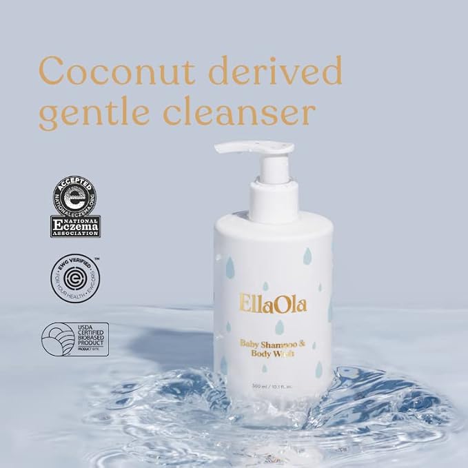 ELLAOLA Tear Free Baby Shampoo & Body Wash - Image 3