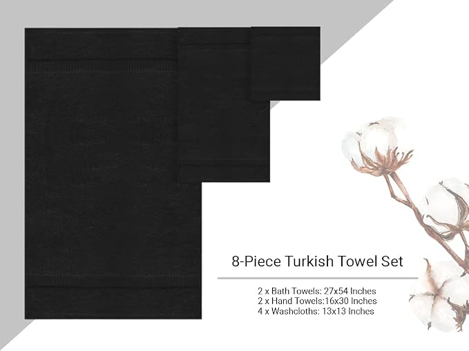 Towel Bazaar Premium Cotton Super Soft and Absorbent Turkish Towels - Image 5