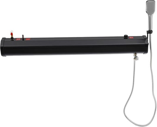 Portable Water Tank for Camping, 5.28 Gallon Roof Rack Mount Road Shower Water by Unknown