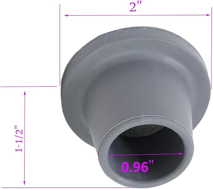 Replacement Feet for Shower Chair Bath Seat, shower stools and transfer bench - Image 2