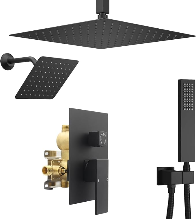 Shower System Dual Shower Heads by NPYSVSSS
