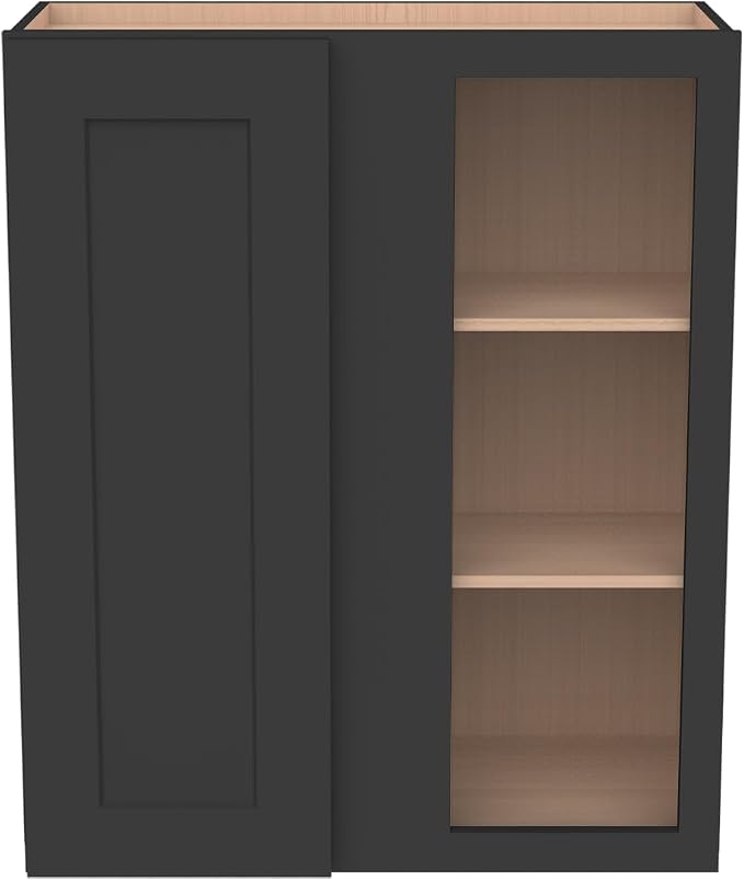 Solid Hardwood Wall Blind Corner Cabinets, Adjustable Shelves, Soft-Close Doors - Image 5
