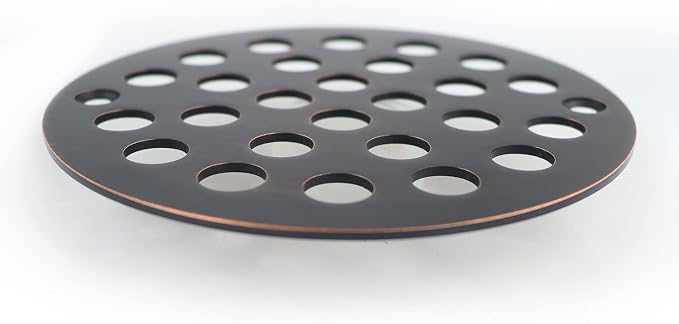 4 Inch Screw-in Round Shower Drain Cover Replacement Floor Drainer - Image 8