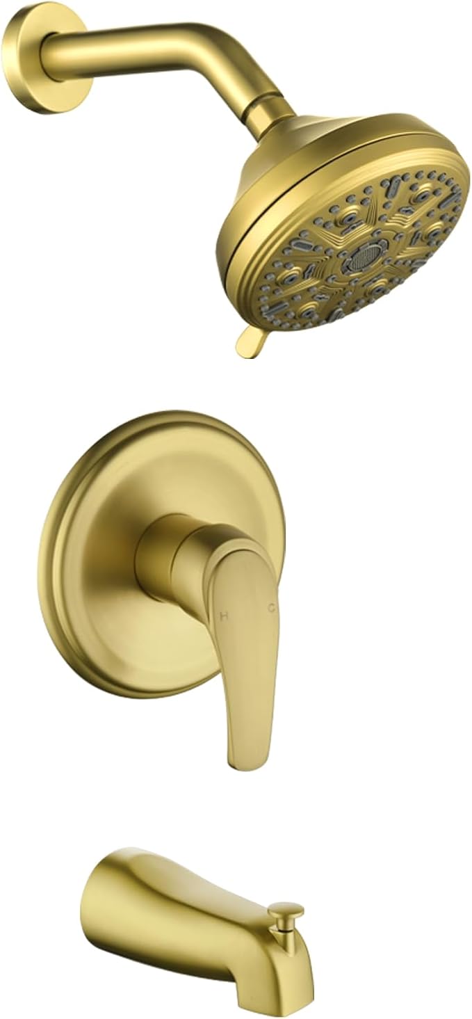 Shower Tub Kit Tub Shower Faucet Combo Set Bathtub Faucet Set Shower System by DIFEINISANITARYWARE---showerfaucet---