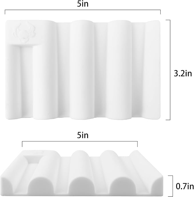 Soap Dish for Shower, Bathroom & Kitchen – Non-Slip, Self-Draining Design to - Image 2