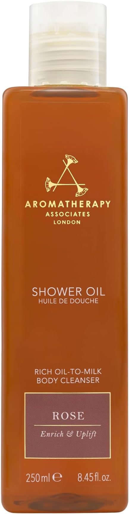 Aromatherapy Associates Rose Shower Oil. Soothing Blend of Rose, Geranium and by AromatherapyAssociates