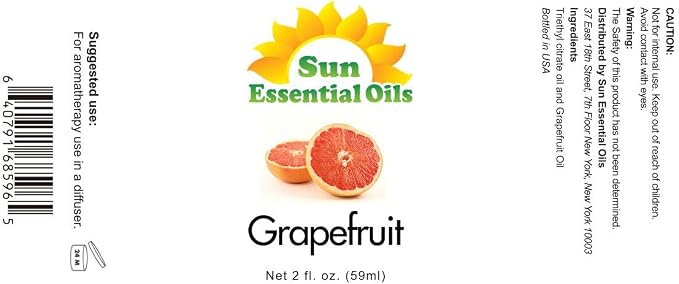 Sun Essential Oils Grapefruit Essential Oil - Image 2