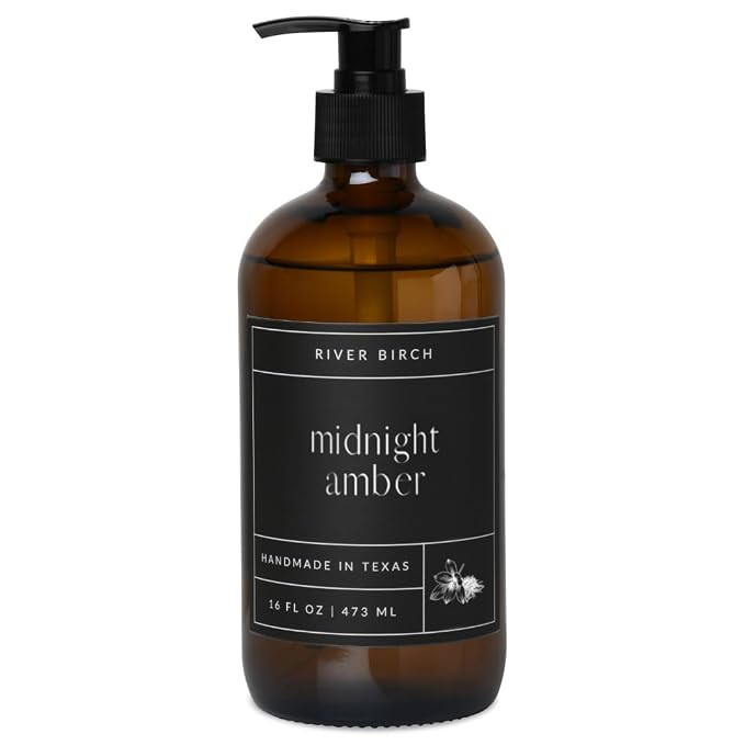 River Birch Midnight Amber Scented Natural Hand Soap by RiverBirch