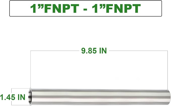 TAISHER 2PCS Stainless Steel Pipe Fittings - Image 4